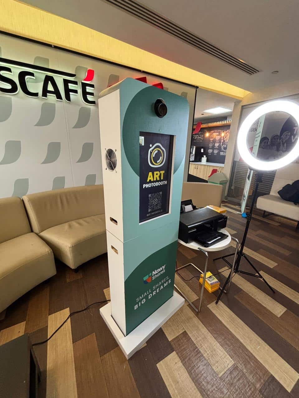 branded photobooth corporate event egypt